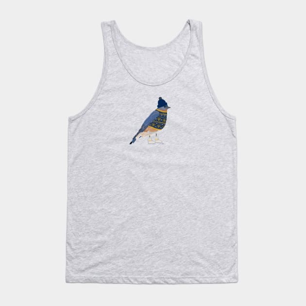 Hanukkah Bluebird Tank Top by EmilyLaurelHarris